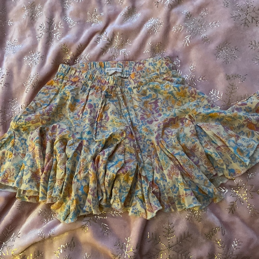 drawstring skirt